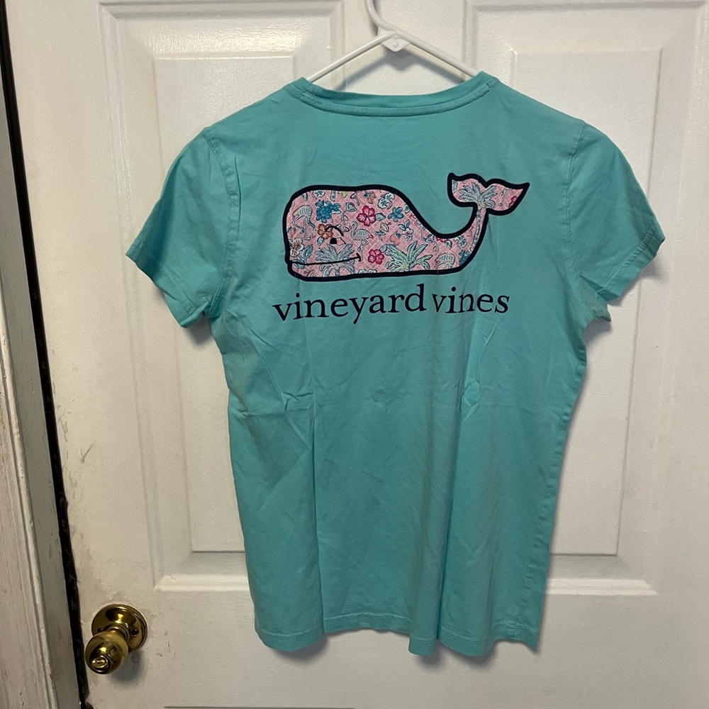 Vineyard Vines Light Blue T-Shirt XS NWOT - Picture 4 of 4